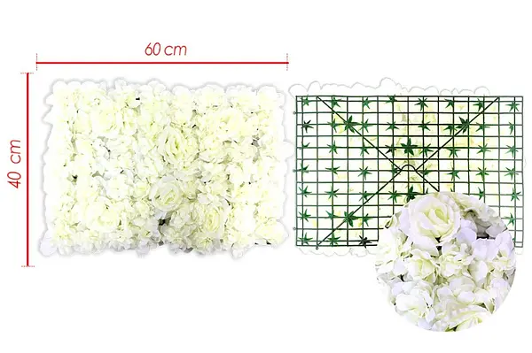 Panel De Flores Artificiales