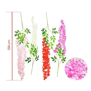 Flor Artificial Wisteria Larga