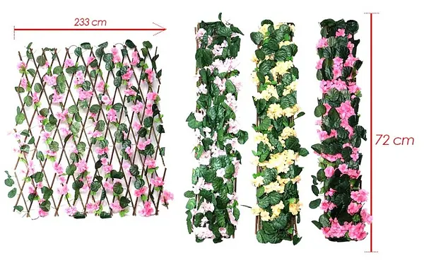 Cerca De Ramas Con Flores Artificiales Para Decoracion