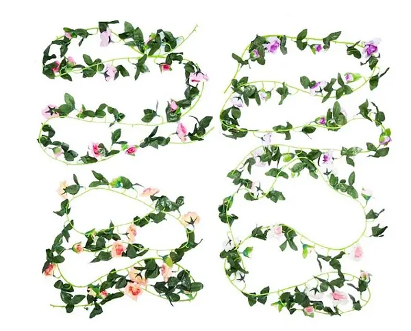 Enredadera De Rosas Artificiales 2.5mts