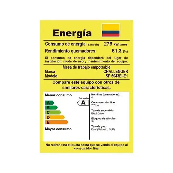 Combo Challenger: Estufa Sp6043, Horno Hg2555 Y Campana Cx40