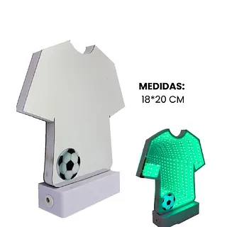 Lampara De Camiseta De Futbol