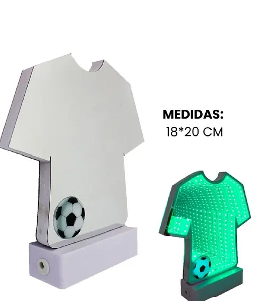 Lampara De Camiseta De Futbol