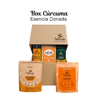 Box De Cúrcuma Antiinflamatorio Natural