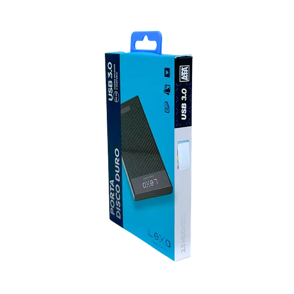 Caja Porta Disco Duro Usb 3,0 S254u3 Lexa 2,5” Hdd