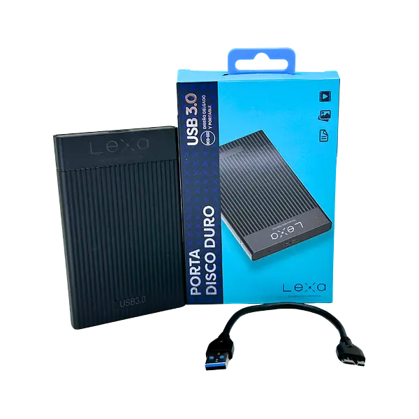 Caja Porta Disco Duro Usb 3,0 S254u3 Lexa 2,5” Hdd