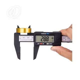 Calibrador Vernier Lcd Electrónico Preciso De Plastico