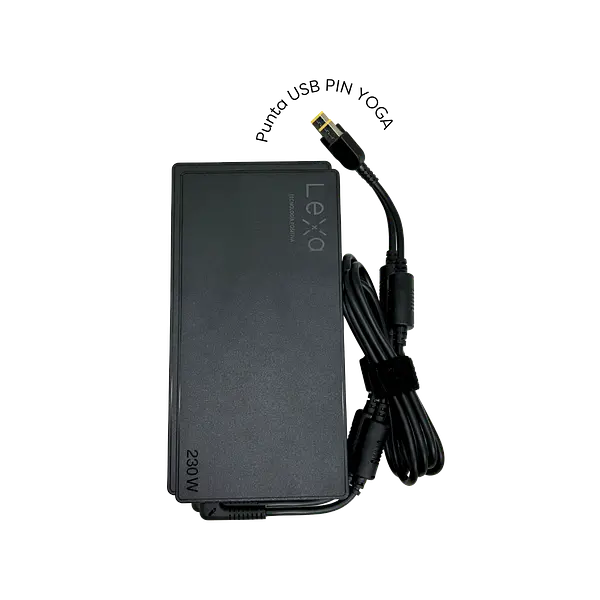 Cargador Portatil Len 20v 11.5a Usb Pin Lexa