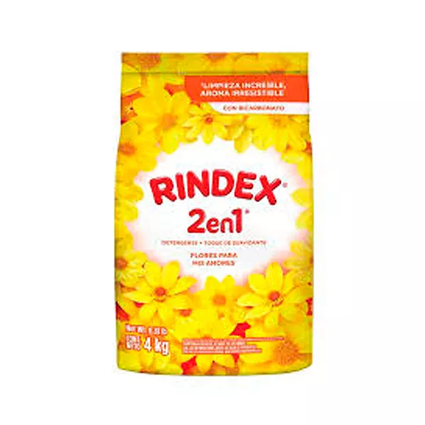 Detergente Rindex 2 De 1 Flores Para Mis Amores