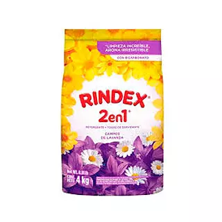 Detergente Rindex 2 de 1 Campos de Lavanda con Bicarbonato