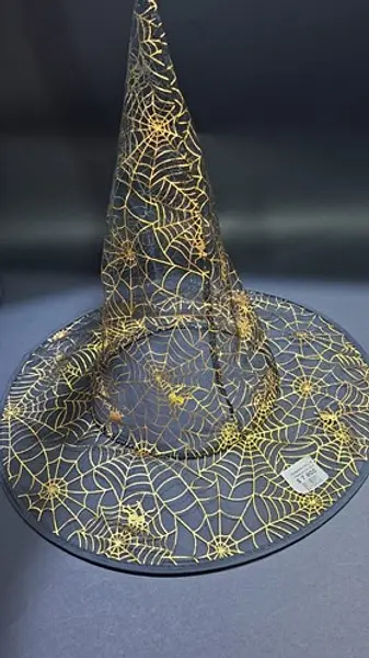 Sombrero Bruja Traslucido Eco