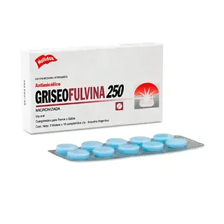 Griseofulvina 250 Mg X Tab