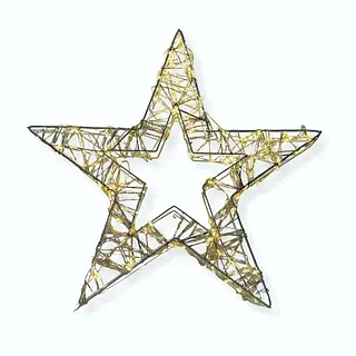 Decoracion De Estrella Con Luz