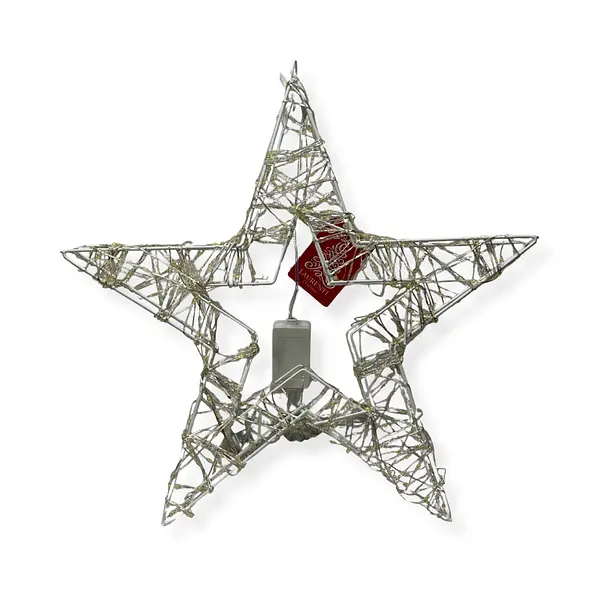 Decoracion De Estrella Con Luz