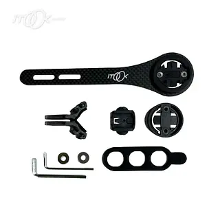 Soporte Con Espaciador Ciclocomputador Carbono