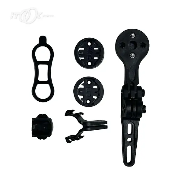 Soporte Ciclocomputador Timón Integrado Graduable S5 Plástic