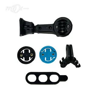 Soporte Ciclocomputador Timon Integrado Graduable Plastico