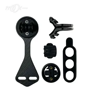 Soporte Ciclocomputador Carb. Timon Integrado Anclaje