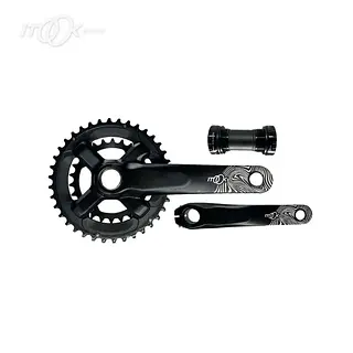 Doble Plato Mtb 26 / 38t *170mm Black 2*11s Mxf-422k-Pt