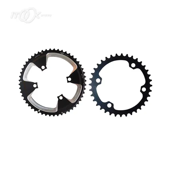 Set De Coronillas 34 / 50t Ruta Bcd 110 Mm 4 Tornillos