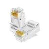 Conector Rj45 Cat6 X 100 Unidades Lexa Transparente