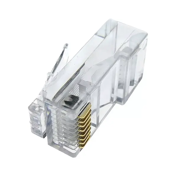 Conector Rj45 Cat6 X 100 Unidades Lexa Transparente