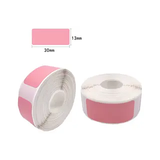 Sticker 12*40mm Cinta Adhesiva - Rosado