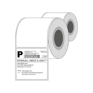 Rollo Etiqueta Td 100*100 C25/Cv1/Rx 500 Etiquetas