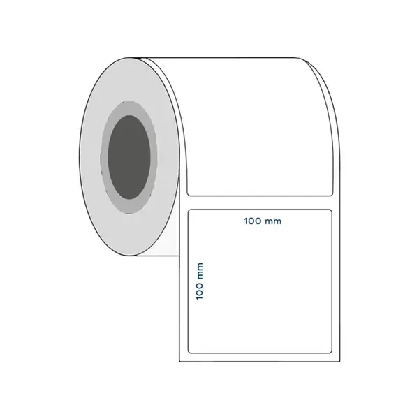 Rollo Etiqueta Td 100*100 C25/Cv1/Rx 500 Etiquetas