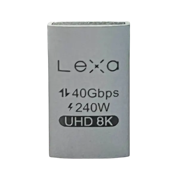 Conversor Dual Typec C 40 Gbps 240w Uhd 8k