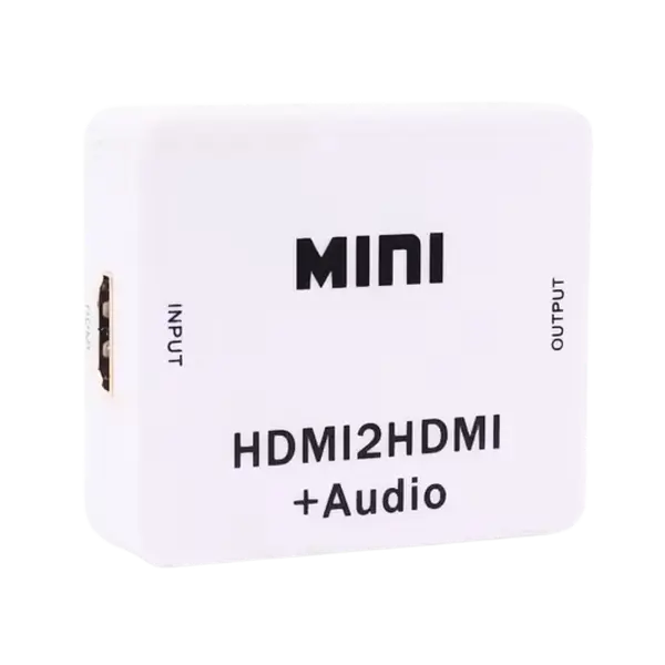 Caja Conversora Hdmi A Hdmi + Audio (L/R)