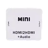 Caja Conversora Hdmi A Hdmi + Audio (L/R)