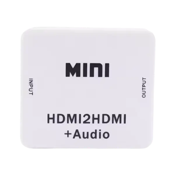 Caja Conversora Hdmi A Hdmi + Audio (L/R)
