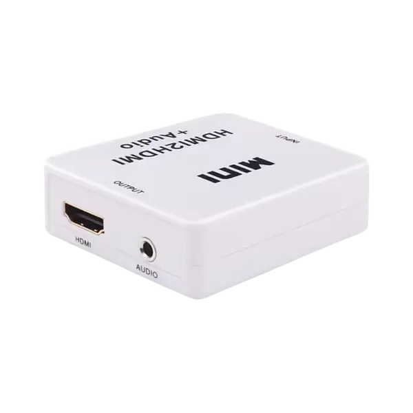 Caja Conversora Hdmi A Hdmi + Audio (L/R)