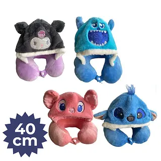 Almohada Infantil De Peluche Para El Cuello 30*30