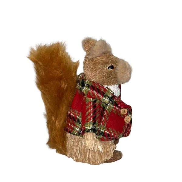 Ardilla Con Saco Navideño