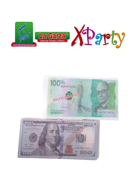 Billetes Didácticos X50 X48 Unidades