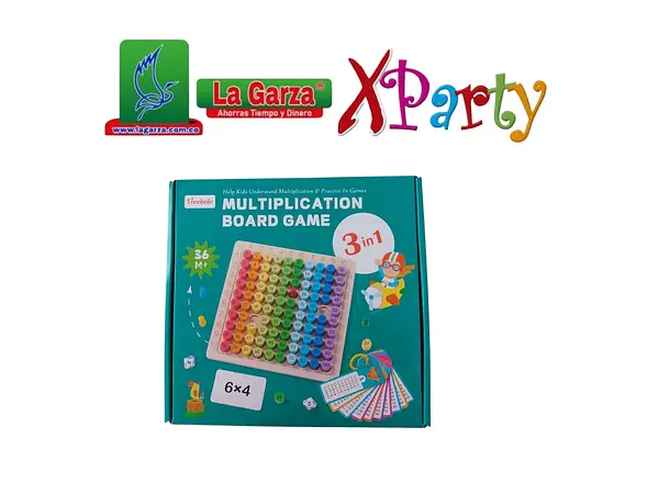 Didáctico Madera Caja Multiplicaciones 3-1 Sc-229