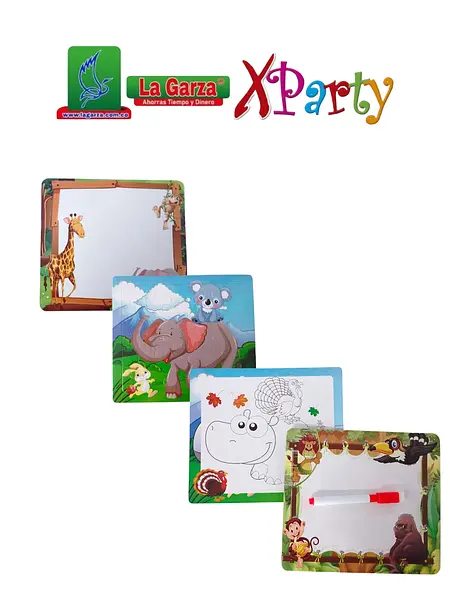 Rompecabeza Carton+Pizarra 17x19cm Bolsa Sc-086