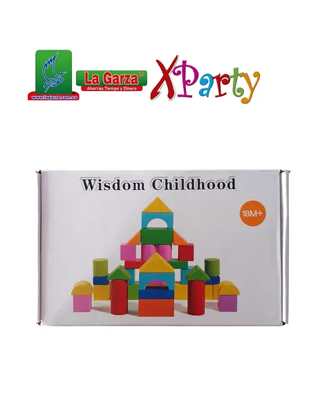 Didáctico Madera Caja Figuras Geometricas Sc-1311