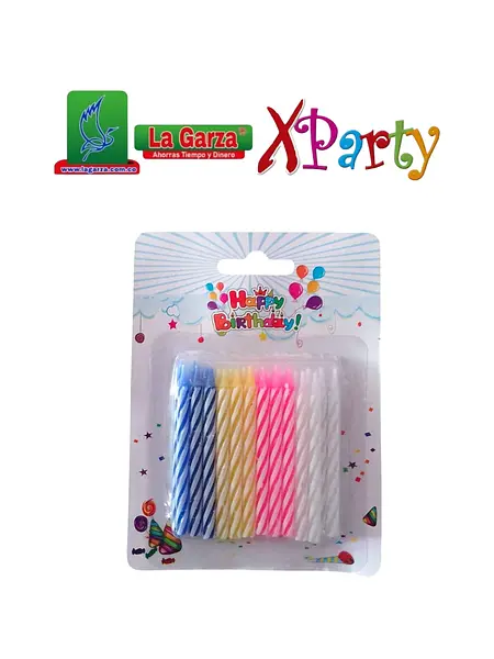 Velita Cumpleaños Mini X 24 Unds Sc-7034