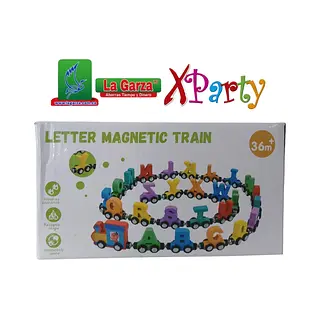 Tren Figuras Madera Magnético Sc-7156