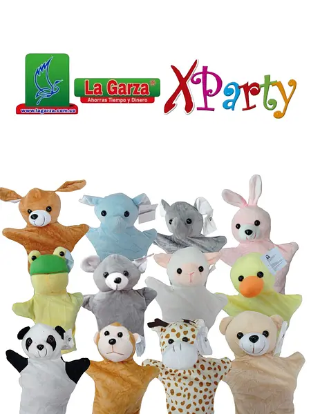 Títeres Animales-Profesiones Sc- 237-6137-6138