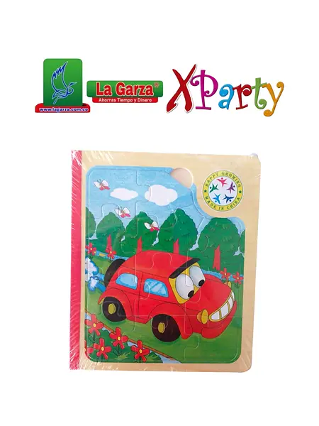 Didácticos Libro Madera Rompecabezas Sc-7148