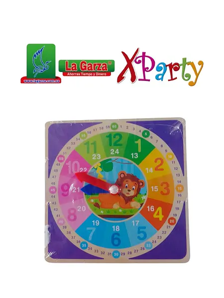 Didáctico Madera Reloj Pequeño A13