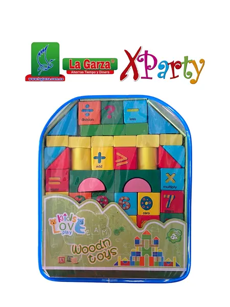 Didácticos Madera Maleta 52p A27 Wan-9 Sc-6177