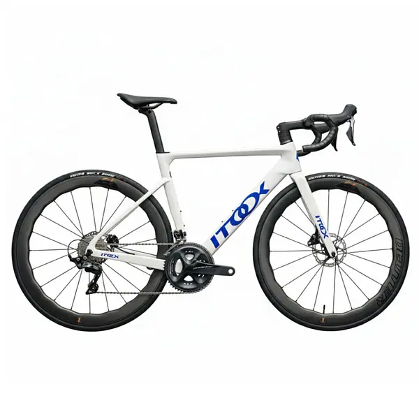 Bicicleta Compas Pro Blanco/Azul Grupo 105 Rines F1pro 7.5gr
