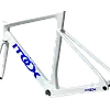 Bicicleta Compas Pro Blanco/Azul Grupo 105 Rines F1pro 7.5gr
