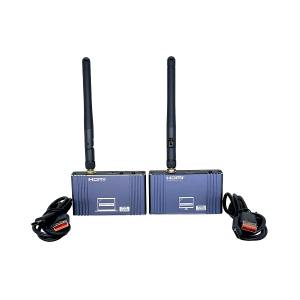 Extender Hdmi Wireless 100 Metros Con Antena Aluminio