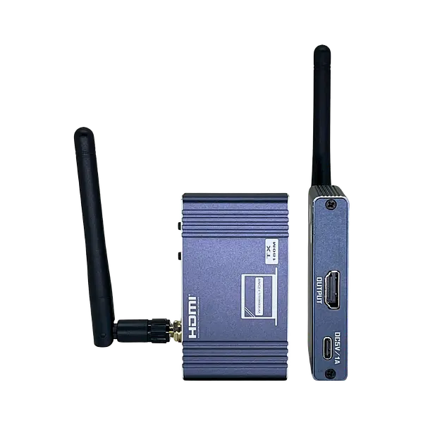 Extender Hdmi Wireless 100 Metros Con Antena Aluminio